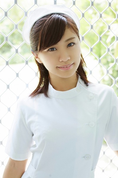 Hitomi Yasueda in Nurse Tease from All Gravure
