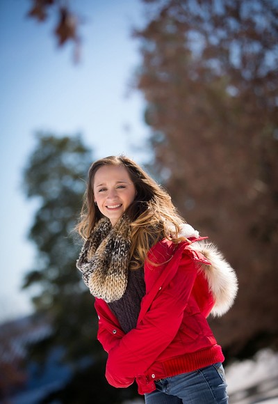 Melody Rose in Showing Off In The Snow from Teen Dreams