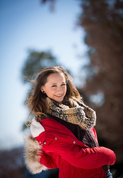 Melody Rose in Showing Off In The Snow from Teen Dreams