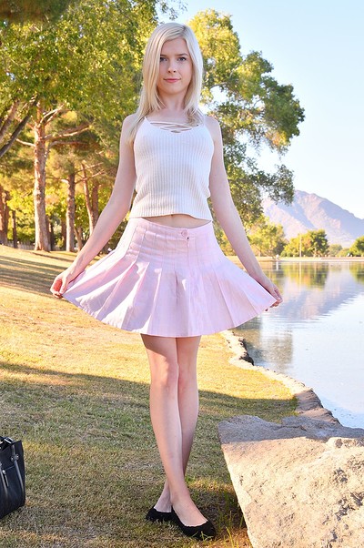 Jocelyn in She is Pretty In Pink from Ftv Girls