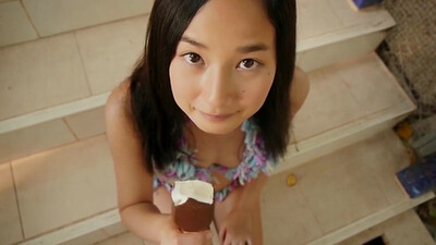 Cute doll beauty Kaho Takashima stuns everyone with her seductive body in Kaiho Suncurrent Scene 5