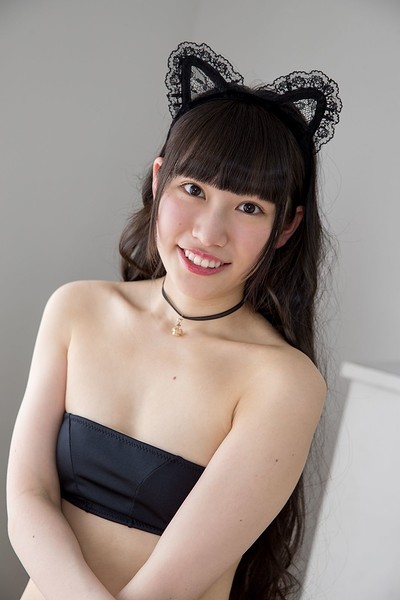 Ayana Haduki in Neko Neko from All Gravure