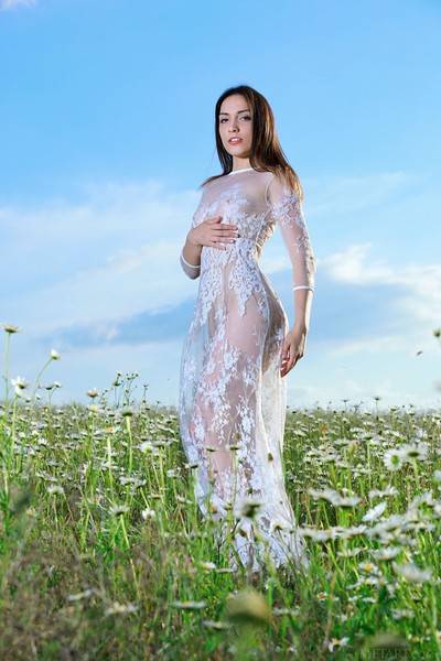 Gabriele in Lace In Nature from Metart