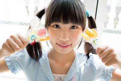 Kurumi Miyamaru in Candy Suckles from All Gravure