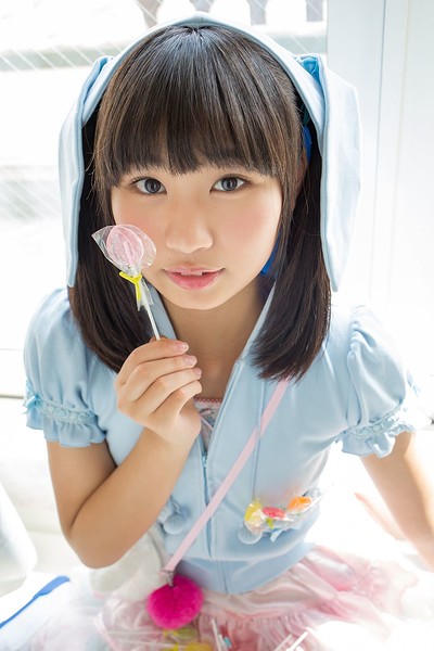 Kurumi Miyamaru in Candy Suckles from All Gravure