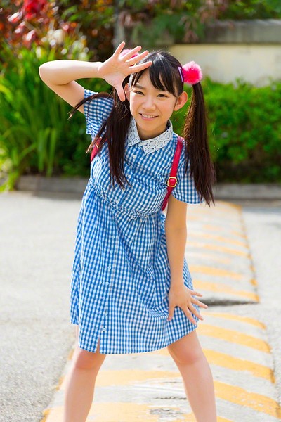 Marina Nagasawa in Tiny Blush from All Gravure