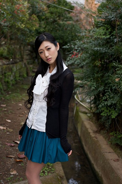 Mitsu Dan in At Your Command from All Gravure