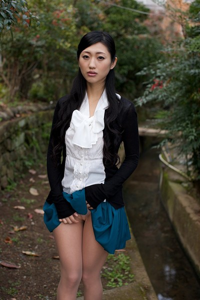 Mitsu Dan in At Your Command from All Gravure