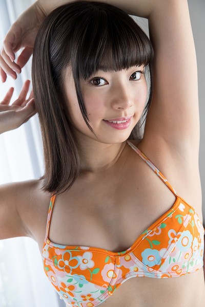 Sena Shinonome in Floral Cutie from All Gravure