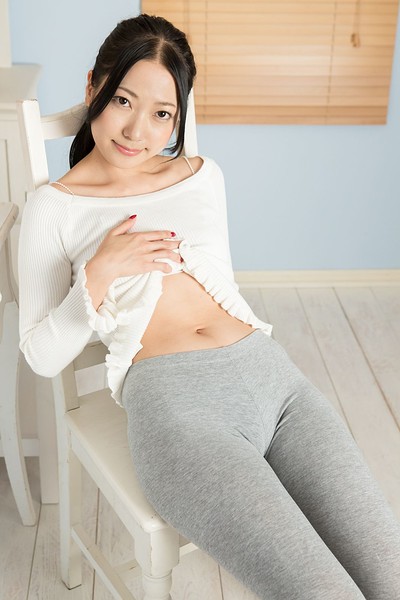  Ui Mita in Yoga Pants from All Gravure