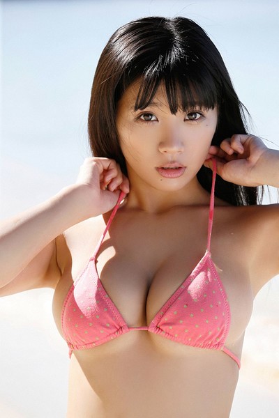 Aya Hazuki in Summer Beauty from All Gravure