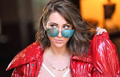 Kristen Noelle in Kristen In Her Sunglasses from Cosmid