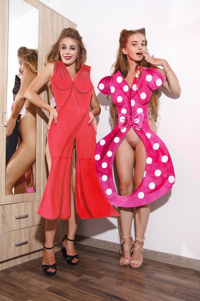 Milena Angel and Marianna M in PinUp Dolls from Milena Angel