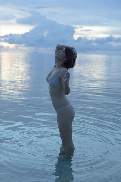 Sayaka Isoyama in Vulnerable Heart from All Gravure