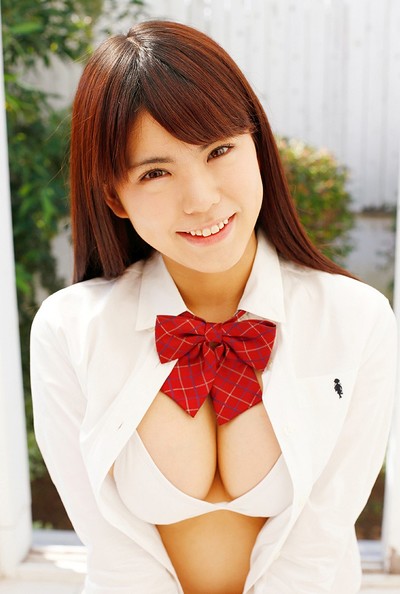 Miku Nakahara in Serve To Please from All Gravure