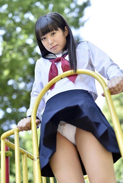 Misato Maeda in Teeny Tiny Misato 1 from All Gravure