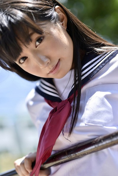 Misato Maeda in Teeny Tiny Misato 1 from All Gravure
