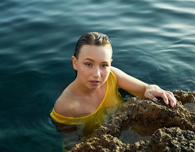 Taylor Sands in Claiming The Sea from Ultra Films