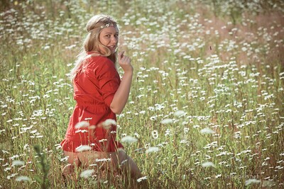 Ella in Captivating Moments from Fame Girls