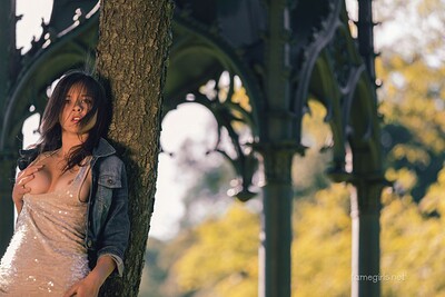 Audrey in Naughty In The Park from Fame Girls