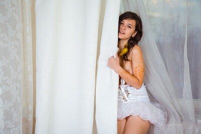 Audrey in Lioness Couch from Fame Girls