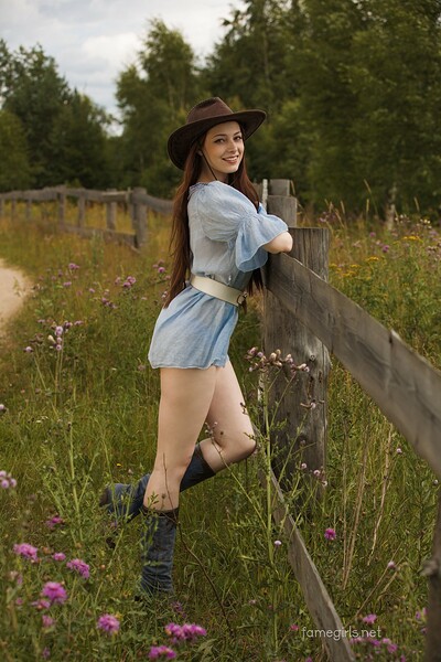 Isabella in Cowboy Girl from Fame Girls