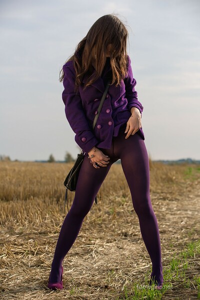 Audrey in Purple Passion from Fame Girls
