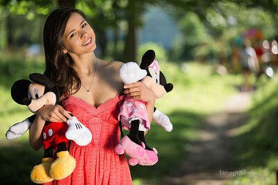 Audrey in Mickey Mouse from Fame Girls