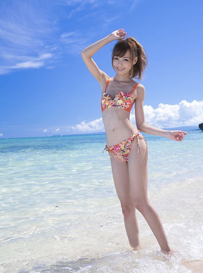 Aino Kishi in Perfect Skies 1 from All Gravure