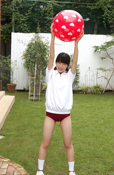 Ayaka Ootani in Studies Return from All Gravure