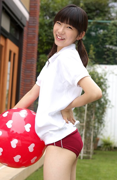 Ayaka Ootani in Studies Return from All Gravure