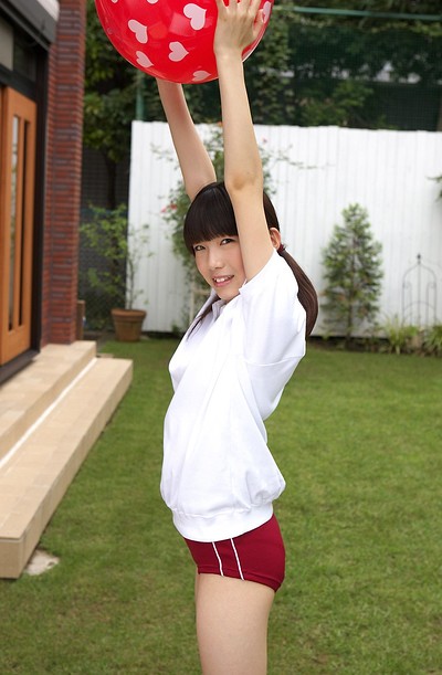 Ayaka Ootani in Studies Return from All Gravure