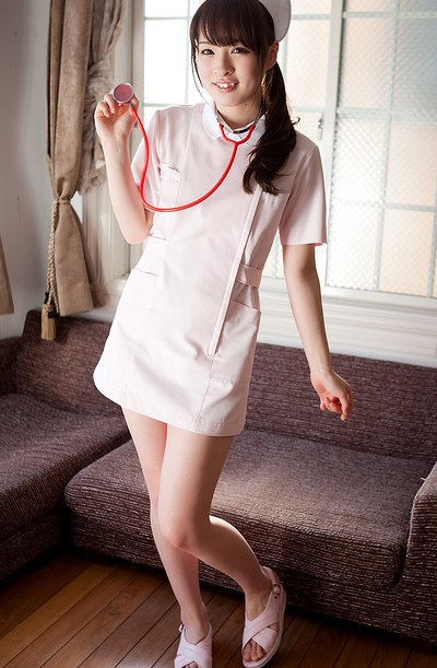 Nagase Maho in Nurse Tales from All Gravure