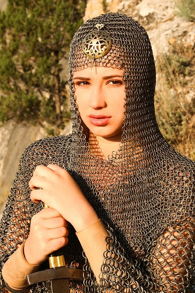 Thalia Fos in Armor Amour from Milena Angel