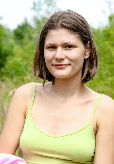 Grace Carson in Nature Touches Teen from Club Sweethearts