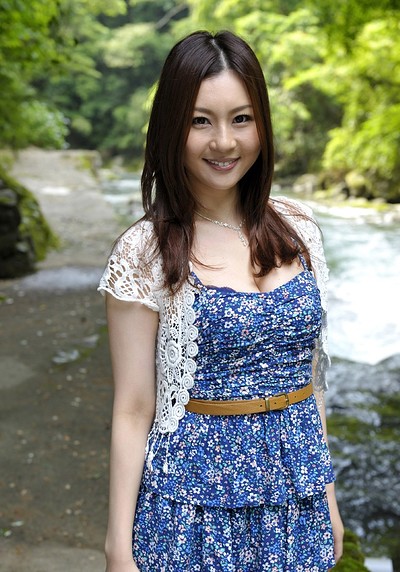 Yui Tatsumi in Autumn Springs 2 from All Gravure