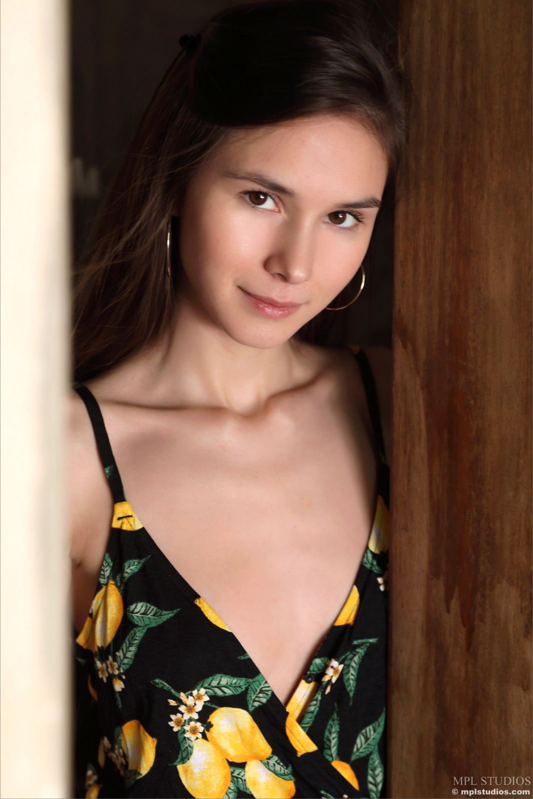 Leona Mia in MPL Studios set Gentle Allure