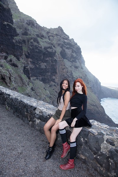 Karin Torres and Sherice in GREETINGS FROM CANARY ISLANDS from Watch 4 Beauty