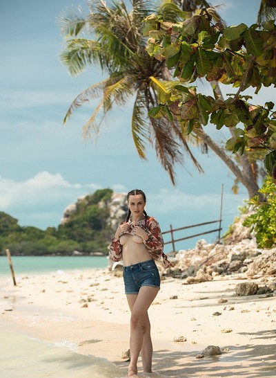 Jana Bubu in Coastal Caress from Playboy