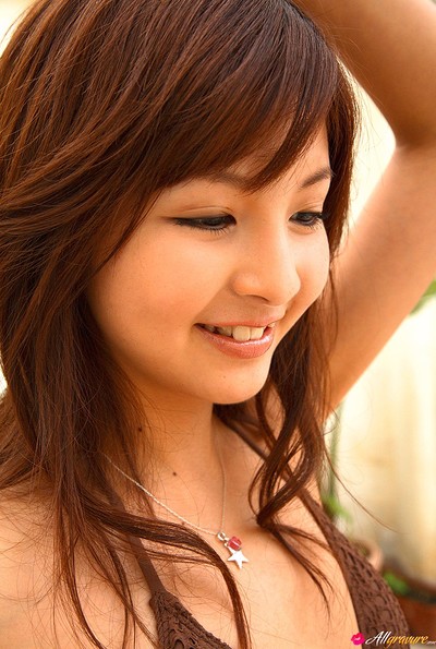 Rina Nagasaki in I Love Vacation from All Gravure
