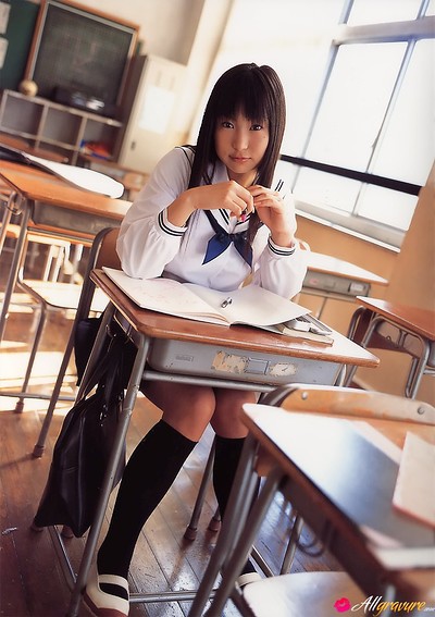 Saori Yamamoto in Sun Chu from All Gravure
