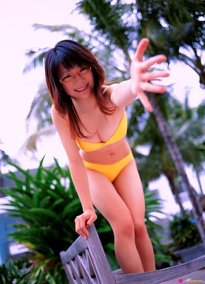 Ami Tokito in Lovely Glasses from All Gravure