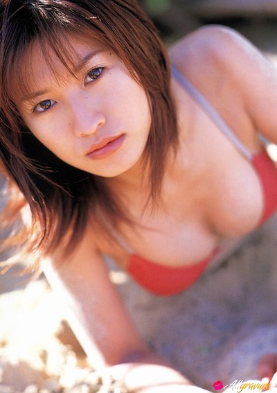 Chisato Morishita in MC from All Gravure