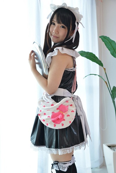 Kokoa Aisu in Maid For Pink from All Gravure