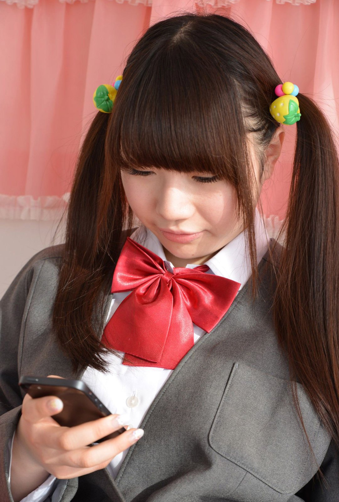 Haruka Senboshi in All Gravure set Touch Of Fruit-3231523