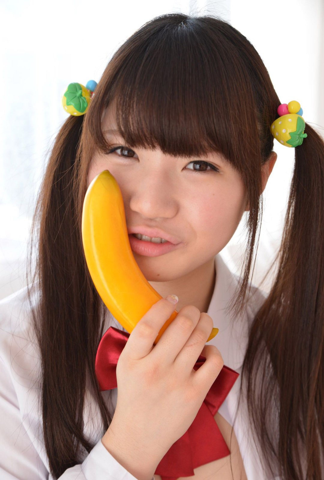 Haruka Senboshi in All Gravure set Touch Of Fruit-3231557