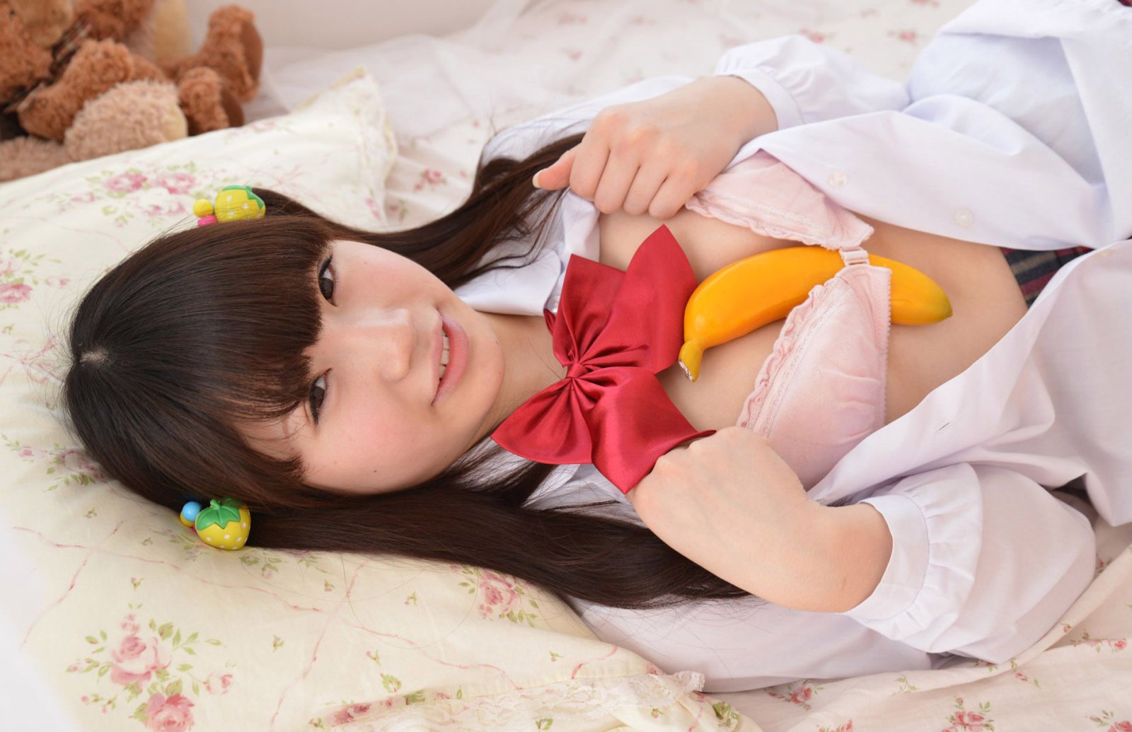 Haruka Senboshi in All Gravure set Touch Of Fruit-3231562