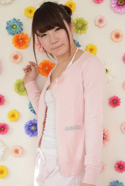 Haruka Senboshi in Pink Intrique from All Gravure