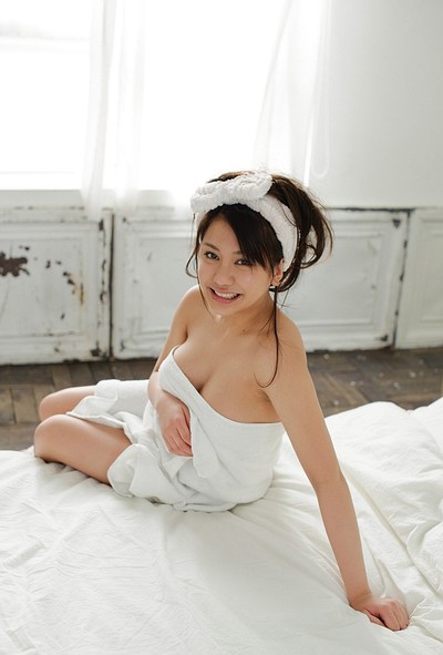 Mei Matsumoto in Antique Alabaster from All Gravure