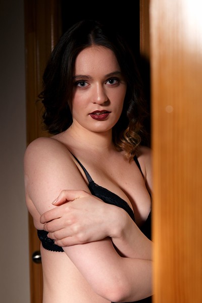 Adriana in 18Yo Girl On The Door from Charm Models